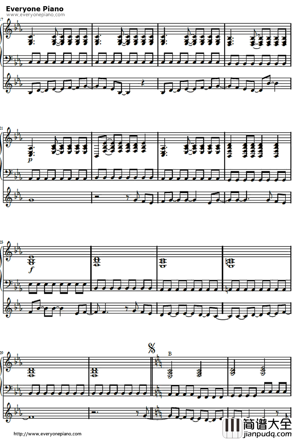 Alchemy钢琴谱_GirlsDeadMonster（marina）_AngelBeats!插曲