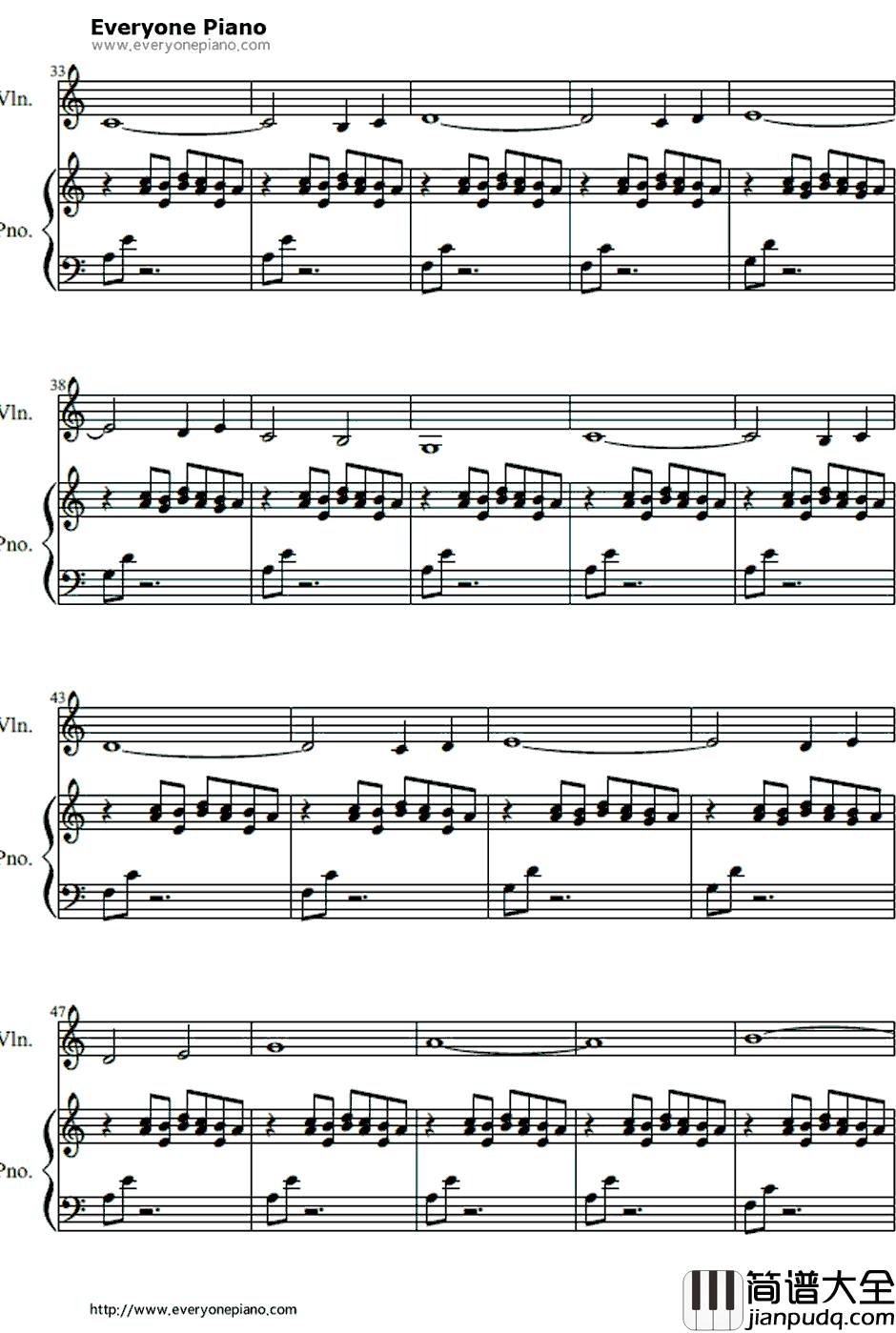 Sound_scape_to_Ardor钢琴谱_鹭巣诗郎_死神OST3