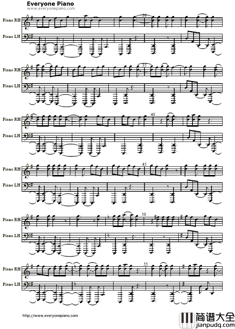 Velonica钢琴谱_AquaTimez_死神BLEACHOP9