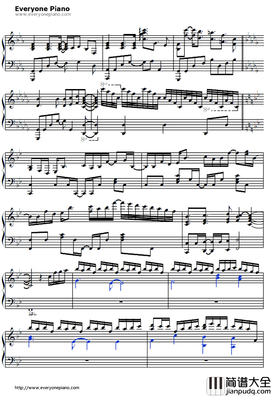 约束钢琴谱_今井麻美_THEIDOLMSTERED