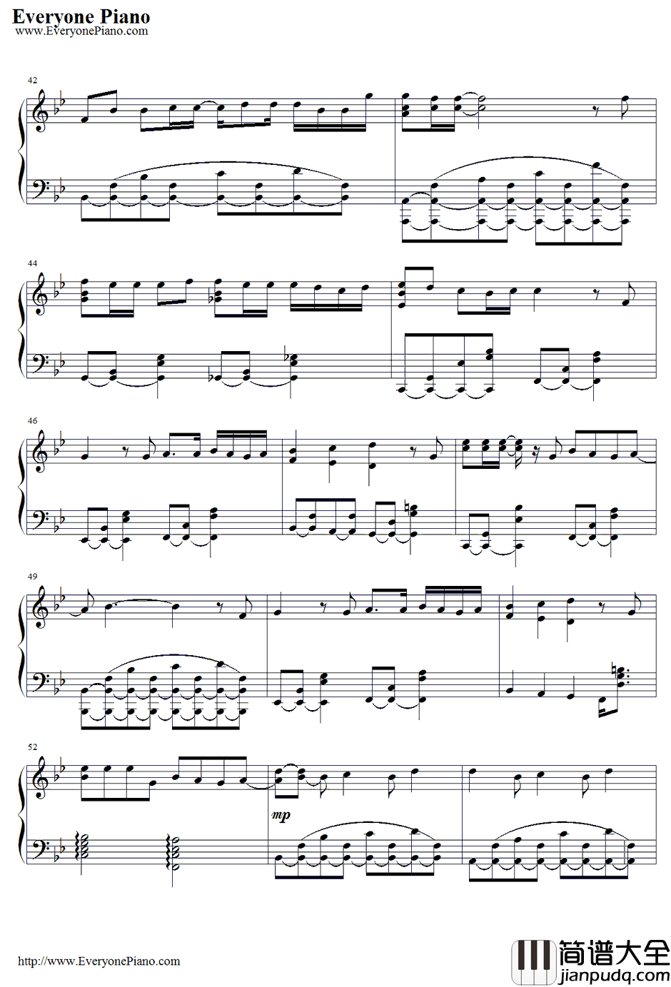 君がいない夏钢琴谱_DEEN_名侦探柯南ED4