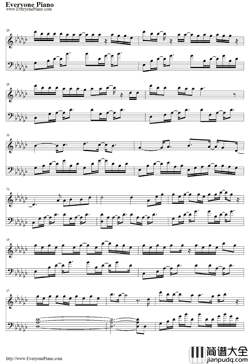 Meanwhile_Back_At_Mama's钢琴谱_TimMcGraw