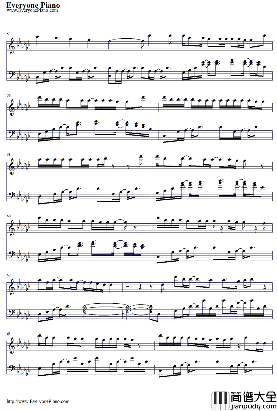 Meanwhile_Back_At_Mama's钢琴谱_TimMcGraw