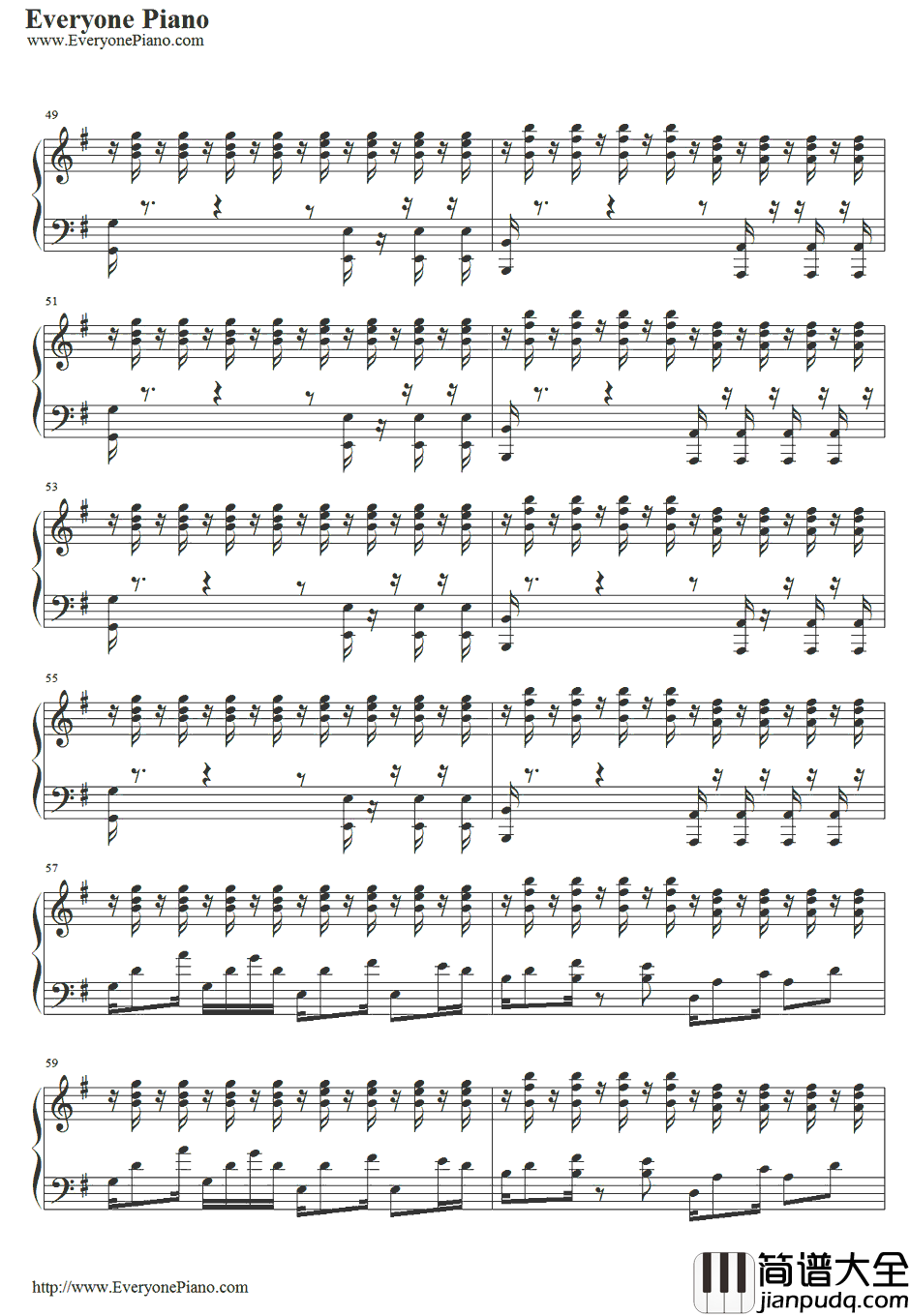 Work钢琴谱_IggyAzalea