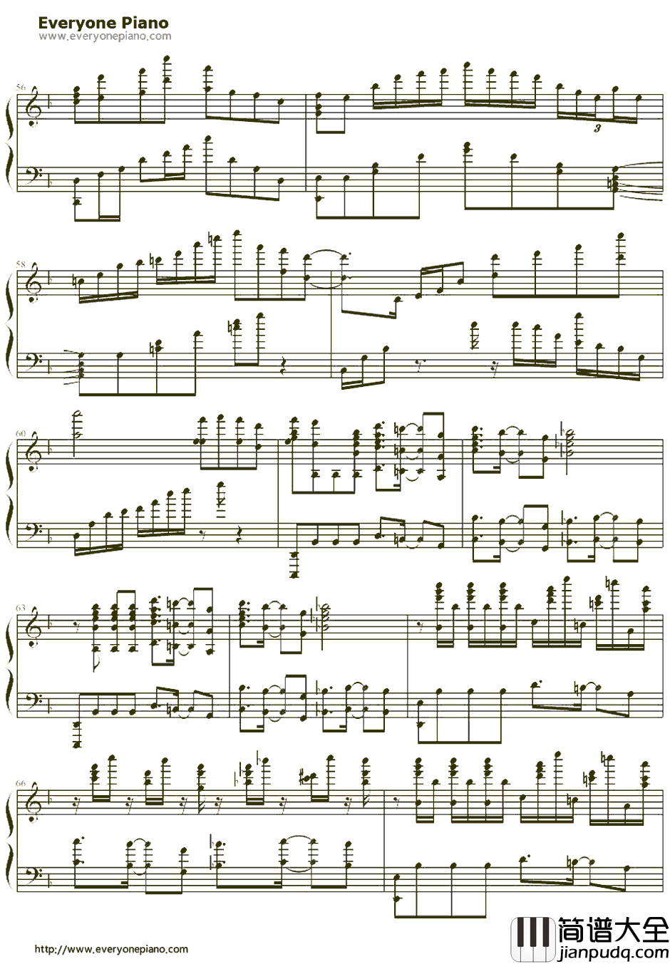 仆じゃない钢琴谱_angela_革命机valvraveED1