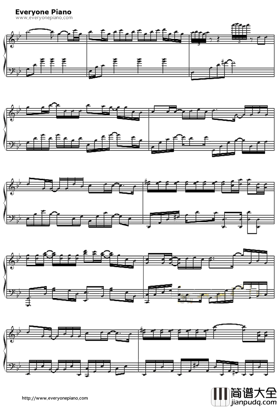 风起天阑钢琴谱_河图