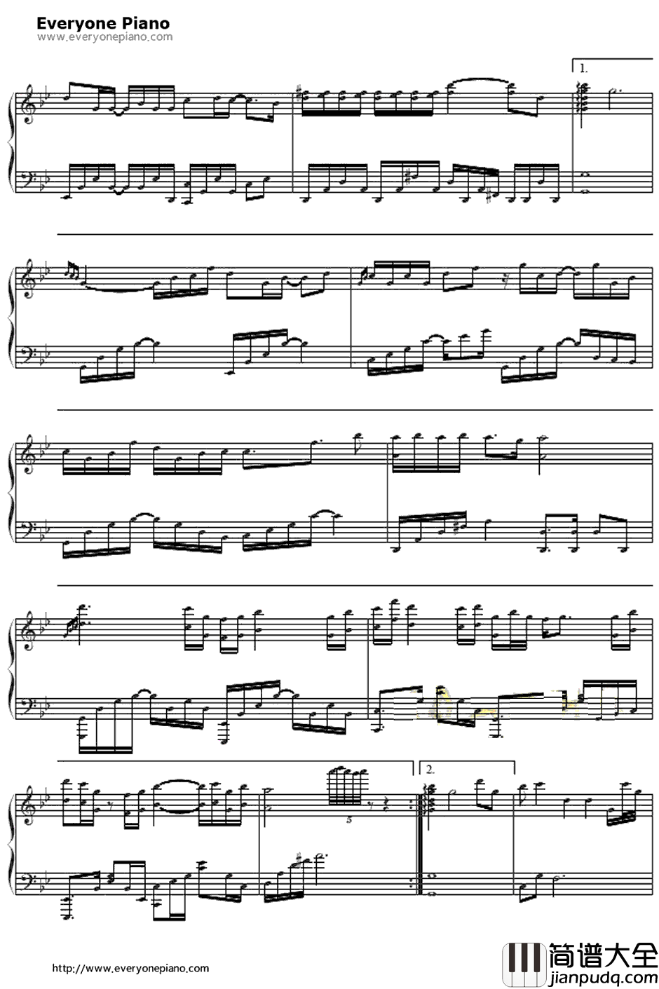 风起天阑钢琴谱_河图