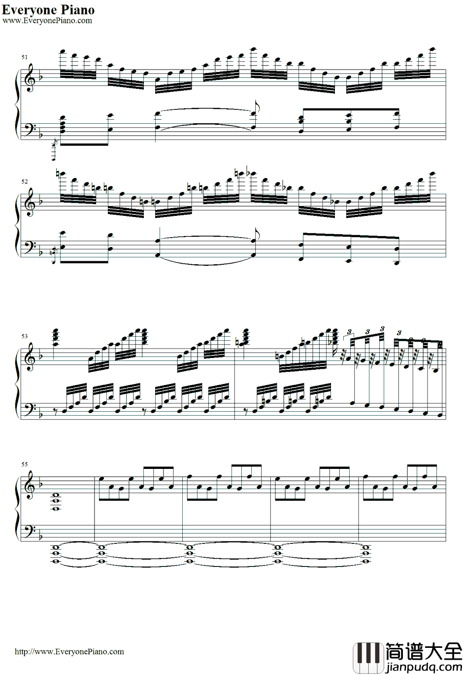 The_Other_Promise钢琴谱_王国之心_王国之心IIOST