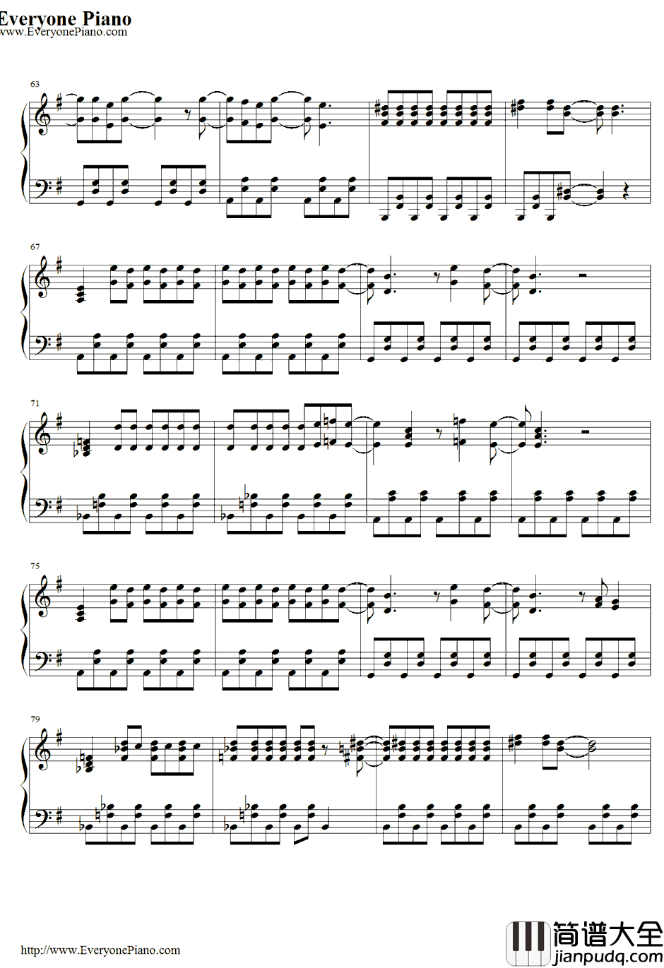 裏切りの夕焼け钢琴谱_THEATREBROOK_无头骑士异闻录OP1