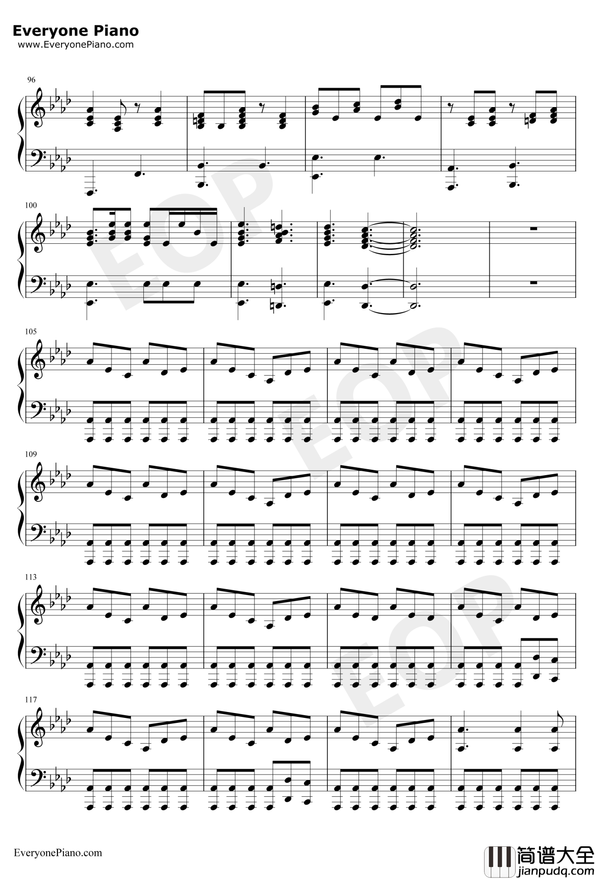 Some_body_to_Love钢琴谱_Queen