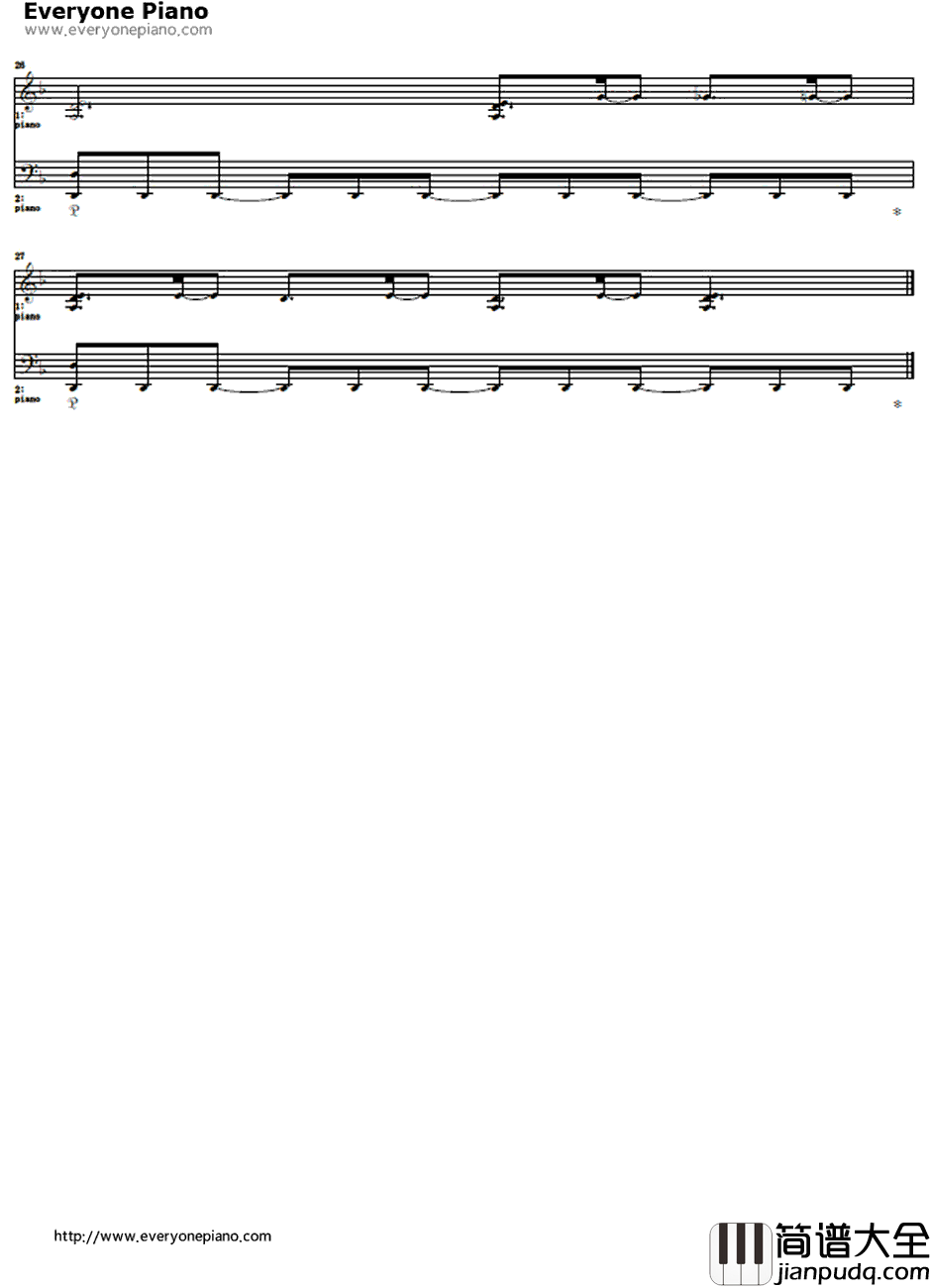 プライド～叹きの旅钢琴谱_AKINO　_创圣大天使插曲