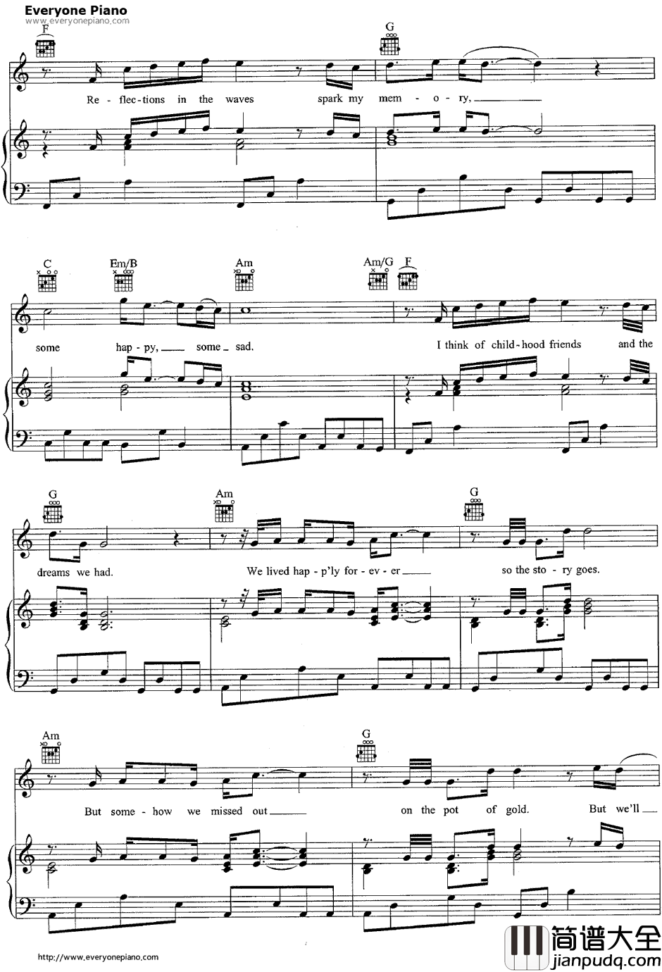 Come_Sail_Away钢琴谱_Styx