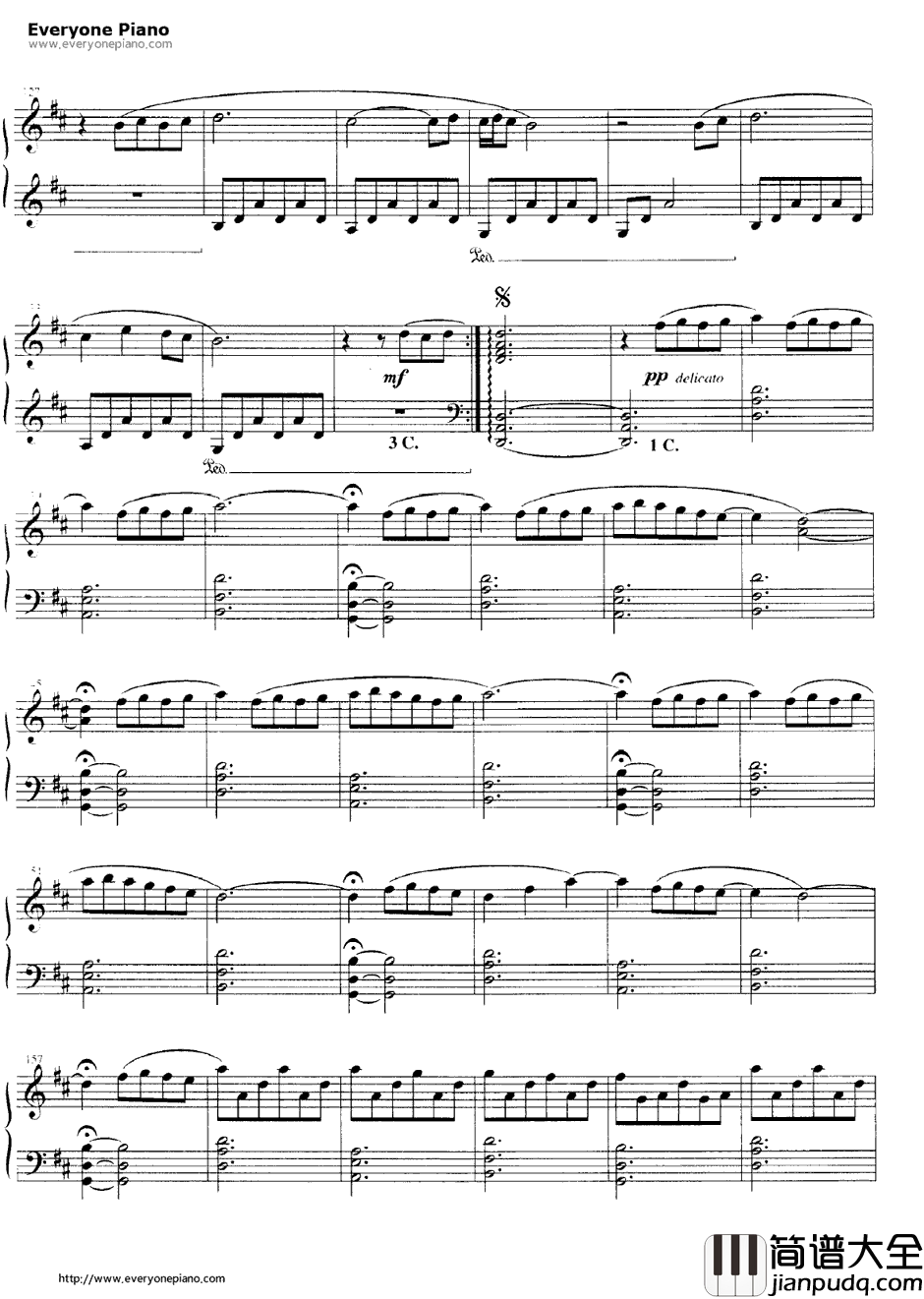 I_Giorni钢琴谱_LudovicoEinaudi