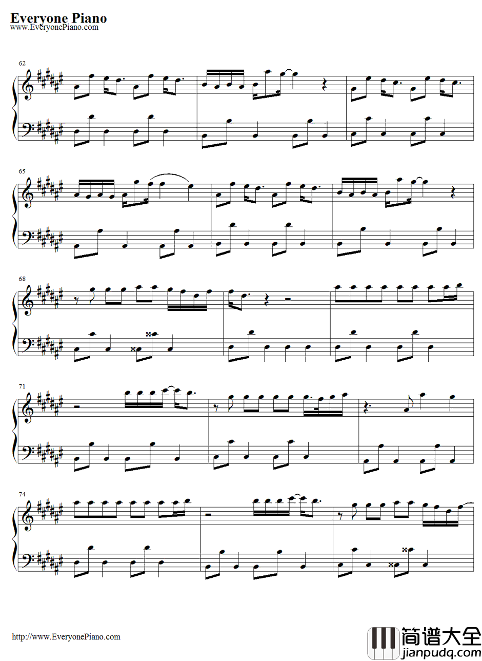 I'm_a_Loner钢琴谱_CNBLUE