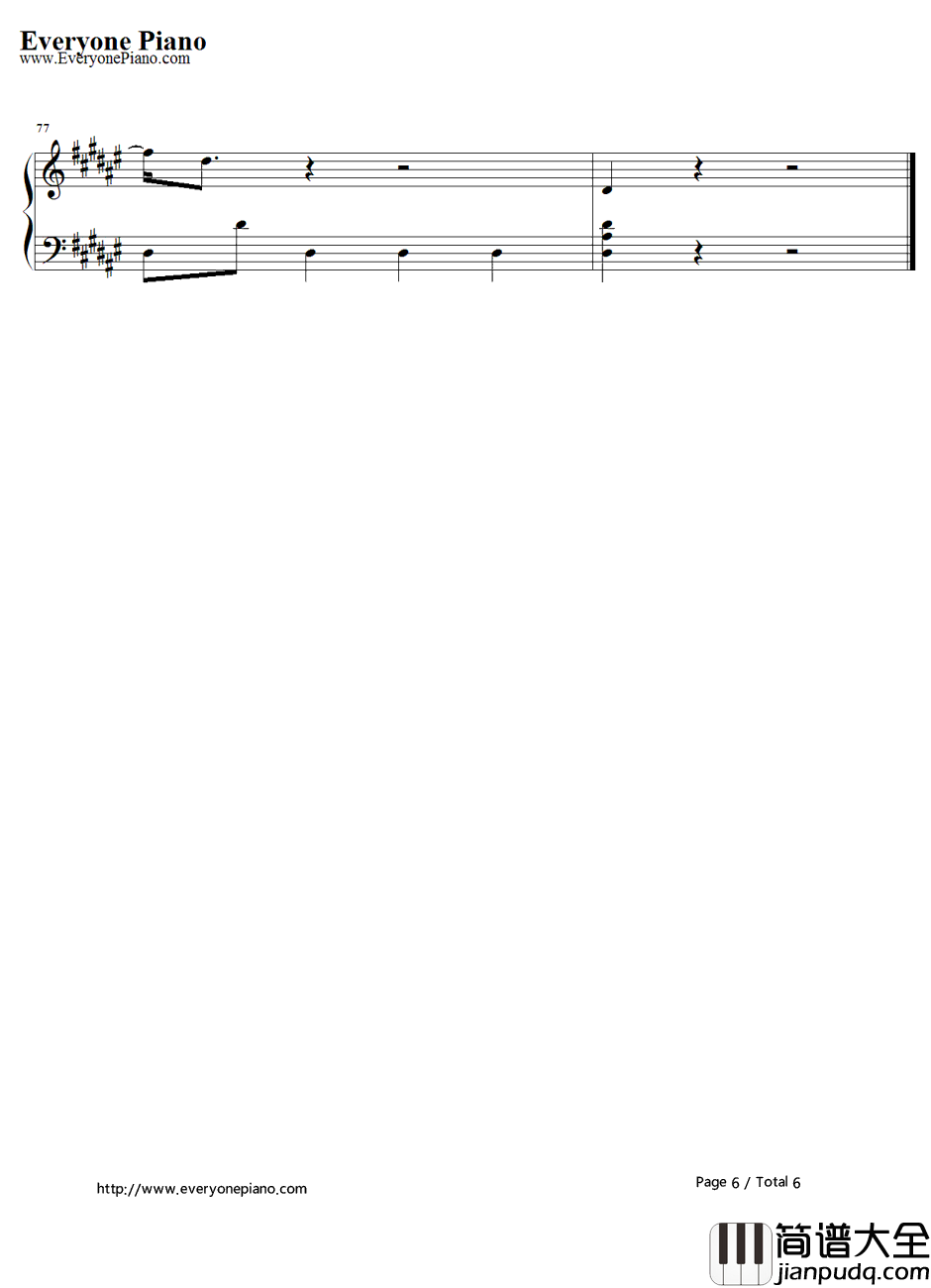 I'm_a_Loner钢琴谱_CNBLUE