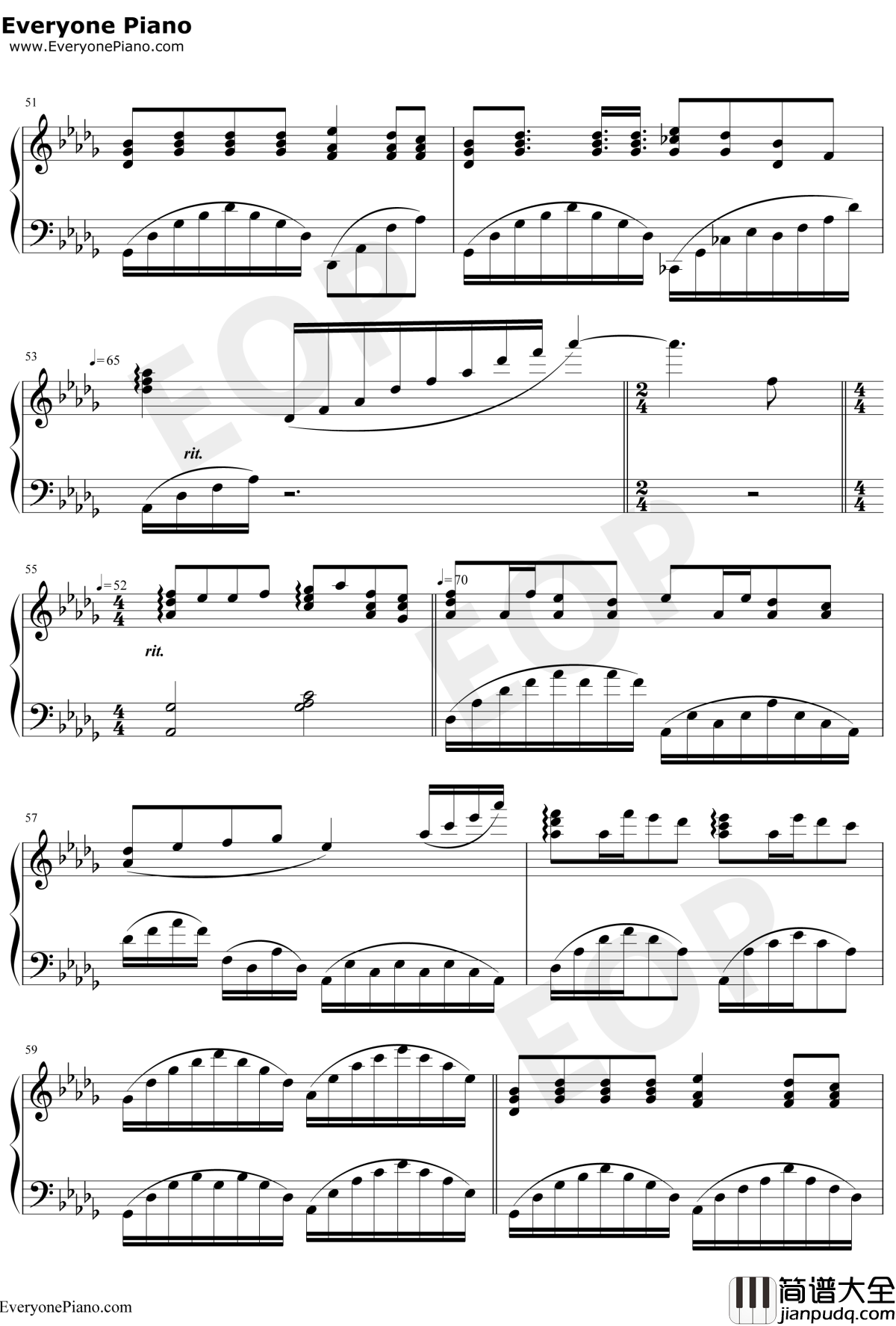 The_Music_of_the_Night钢琴谱_AndrewLloydWebber安德鲁·劳埃德·韦伯_歌剧魅影OST