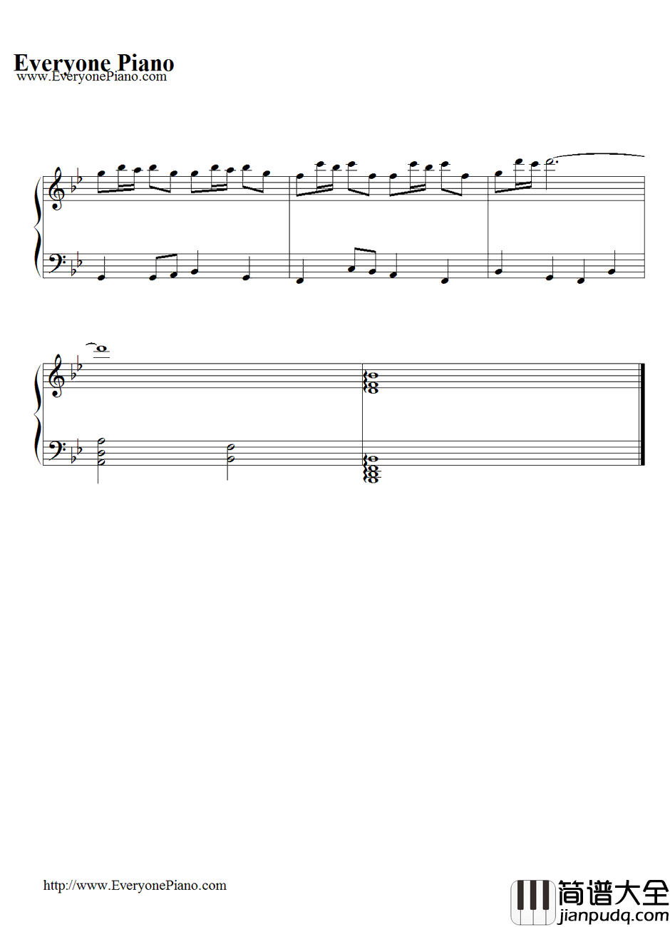 While_Your_Lips_Are_Still_Red钢琴谱_Nightwish_Lieksa主题曲