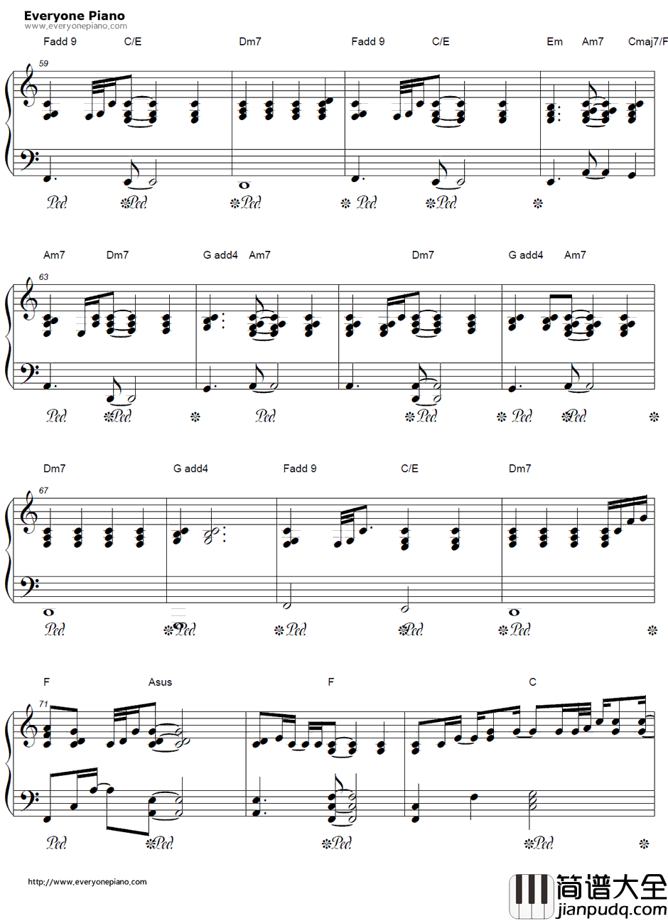 ICan't_Make_You_Love_Me钢琴谱_BonIver