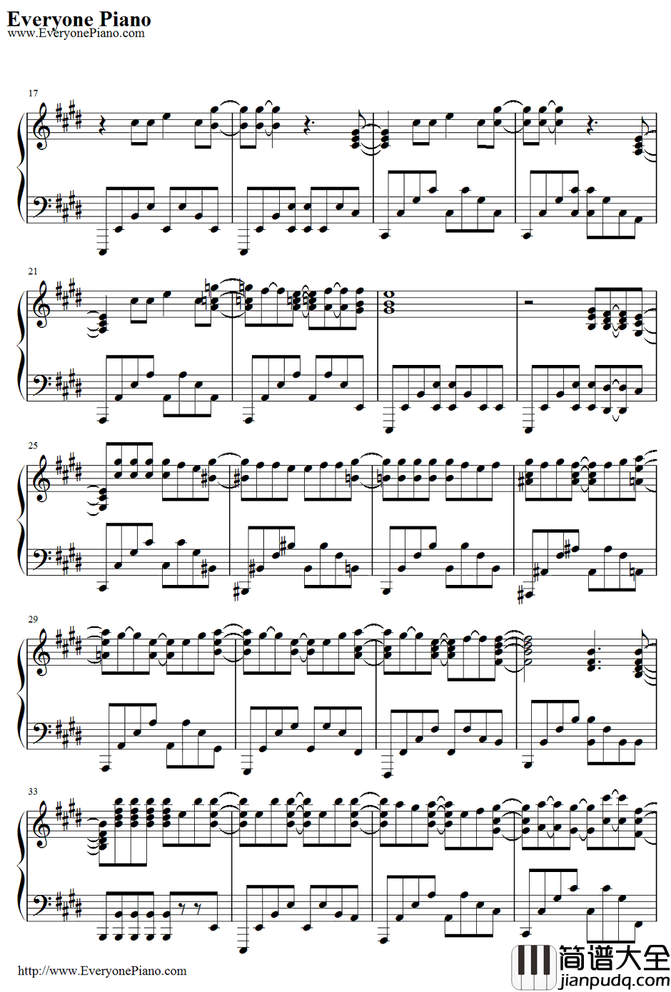 ふでペン〜ボールペン〜钢琴谱_放课后ティータイム放学后TEATIME_轻音少女插曲