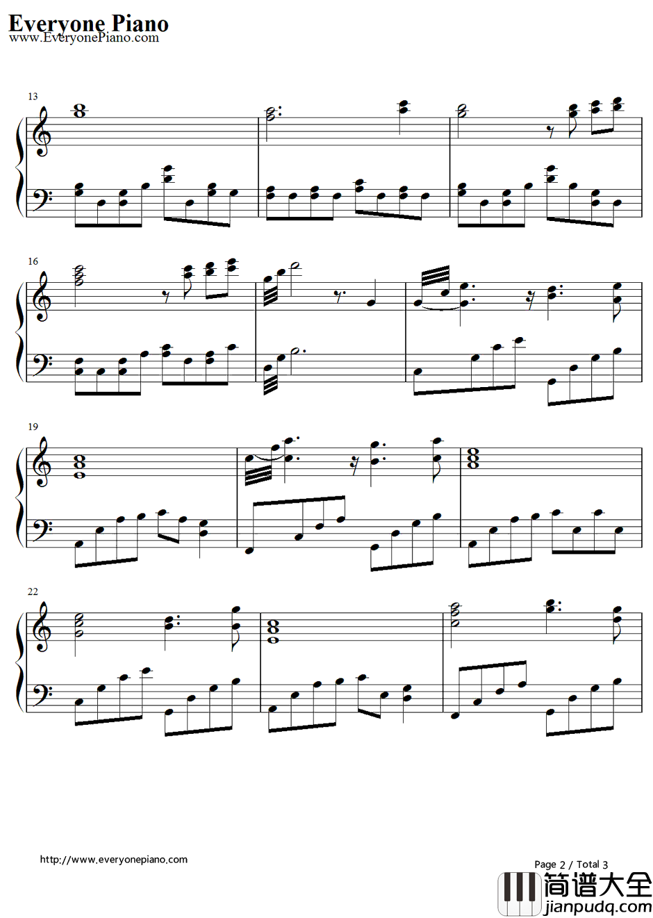 Alone钢琴谱_火影忍者OST