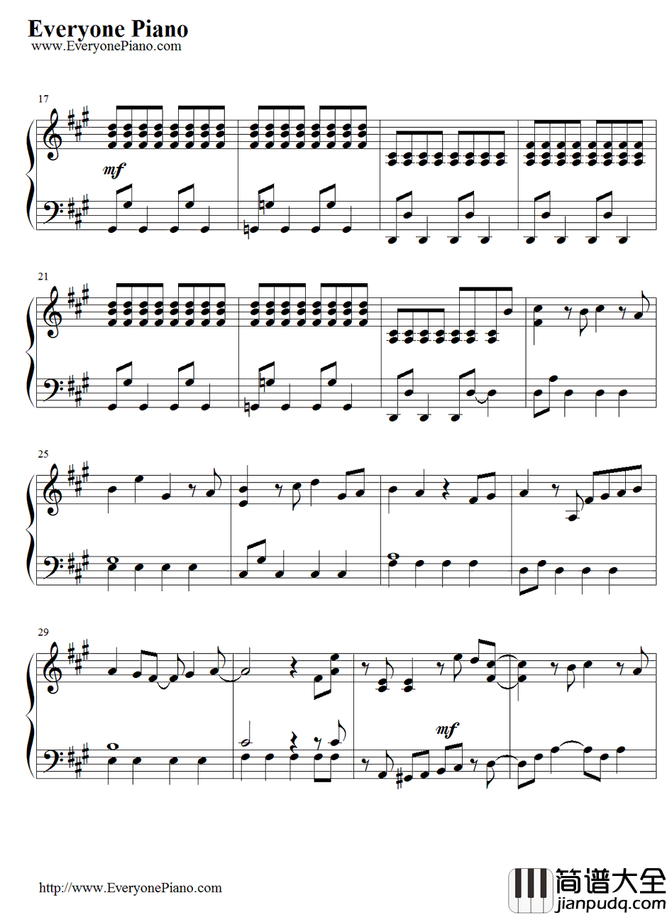 サヨナラの空钢琴谱_Qwaiクワイ_银魂ED16