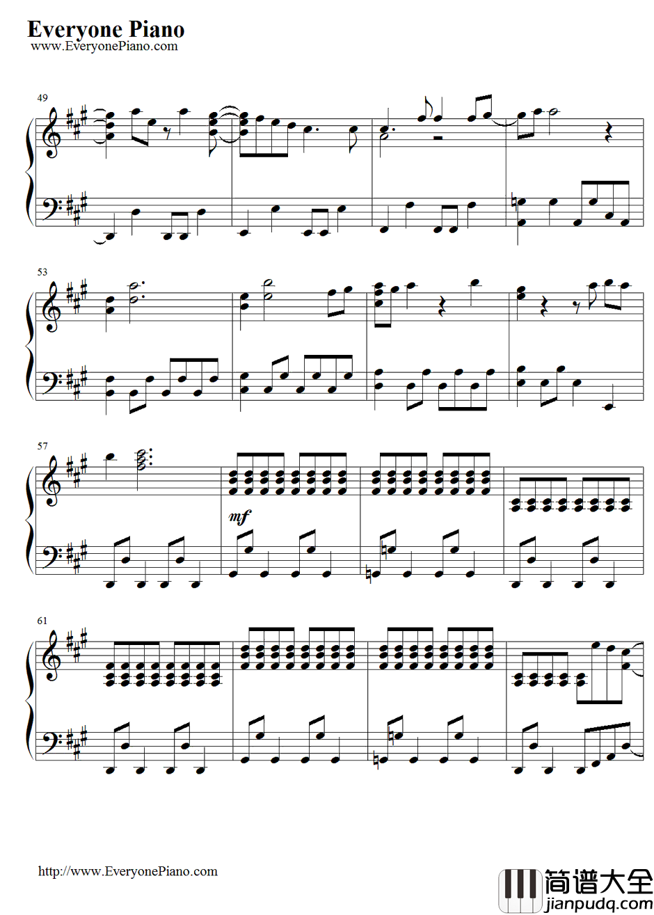 サヨナラの空钢琴谱_Qwaiクワイ_银魂ED16