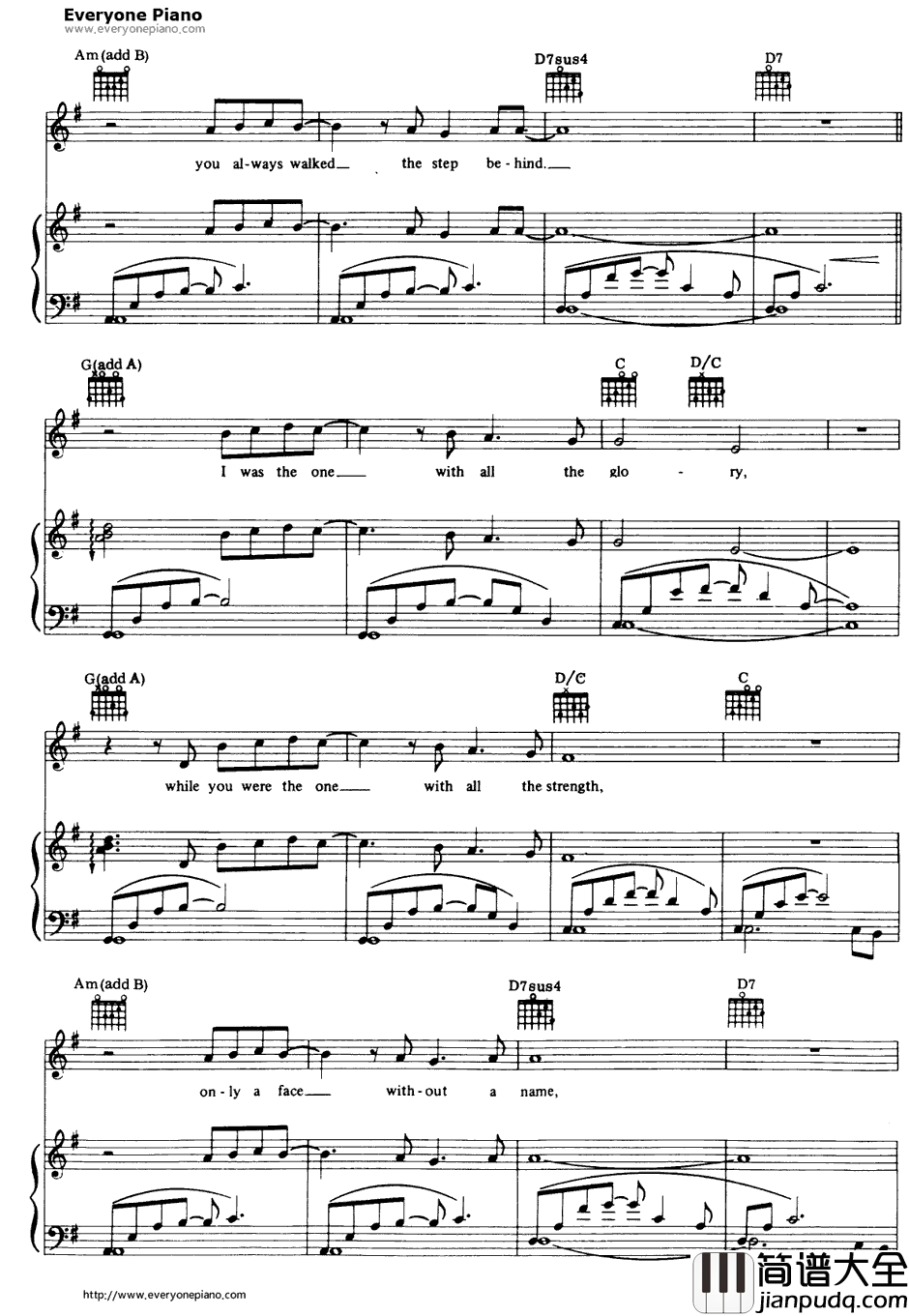 Wind_Beneath_My_Wings钢琴谱_BetteMidler　贝特·米德勒_BeachesOST