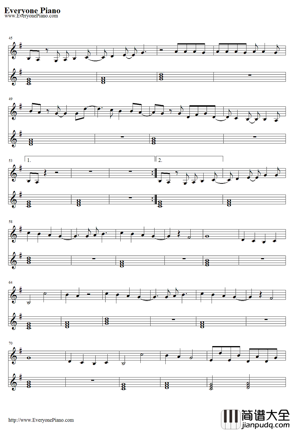 Shine_Days钢琴谱_GirlsDeadMonster（LiSA）_AngelBeats!插曲