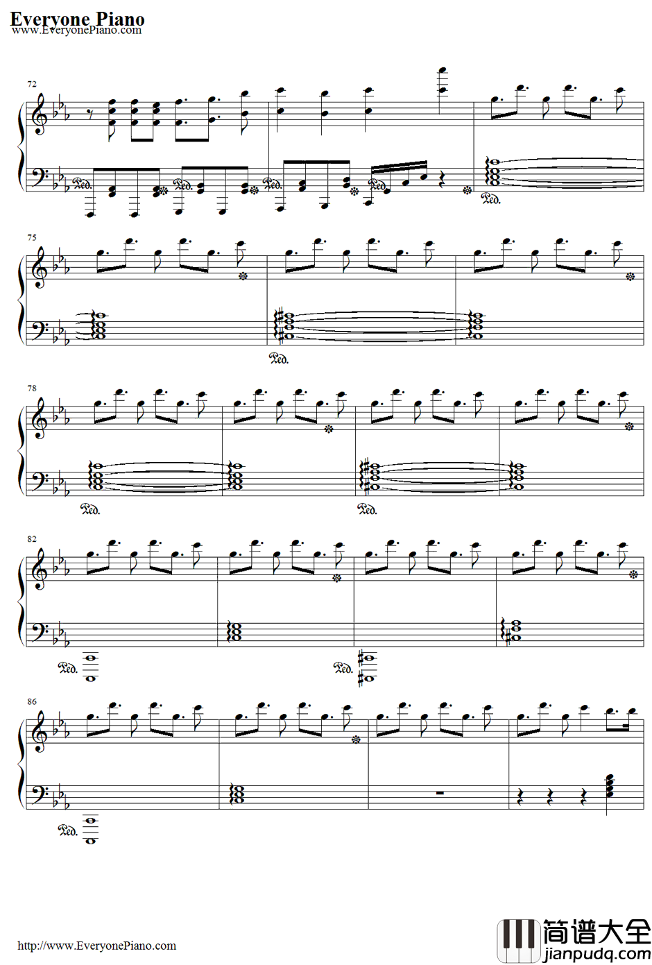 旋转吧!雪月花钢琴谱_歌组雪月花（原田瞳茅野爱衣小仓唯）_回レ！雪月花_机巧少女不会受伤ED