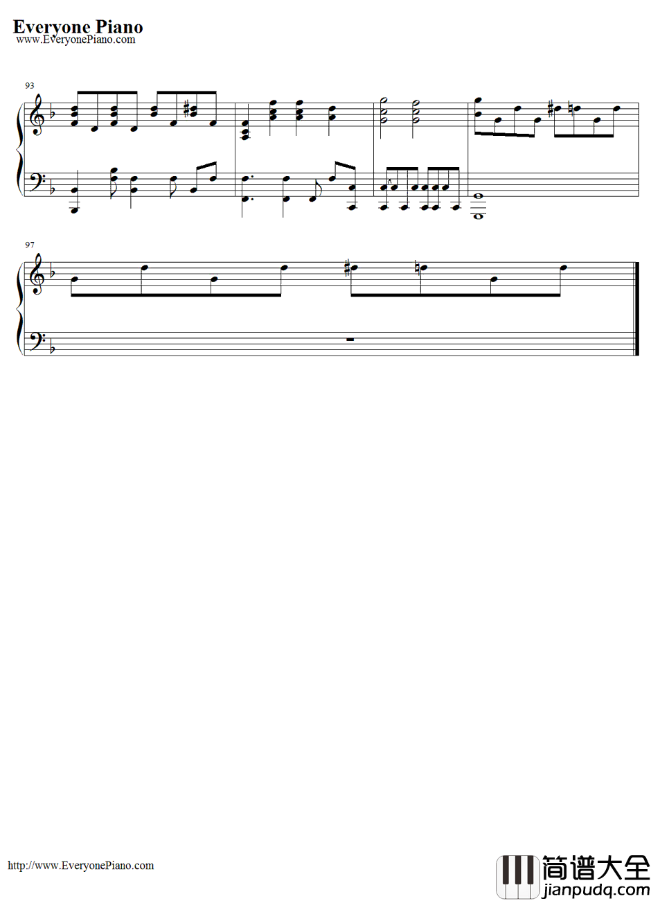 What_I've_Done钢琴谱_LinkinPark_变形金刚1主题曲