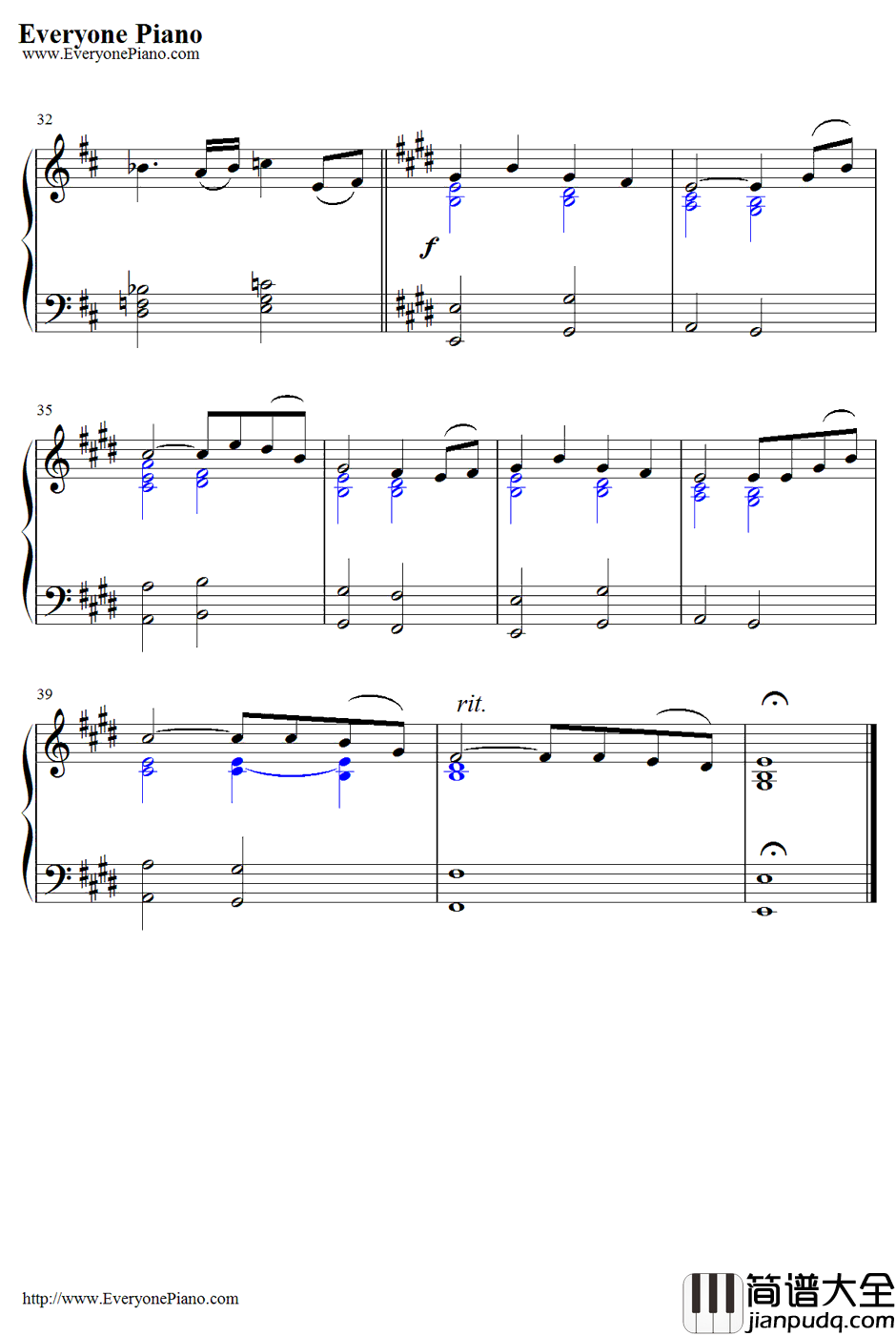 In_Dreams钢琴谱_HowardShore_指环王：护戒使者OST