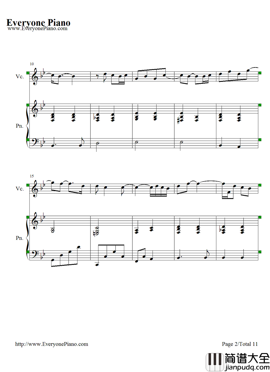 Desperado钢琴谱_藤田惠美