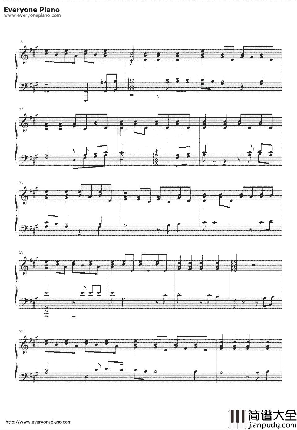 the_rose钢琴谱_西城男孩westlife