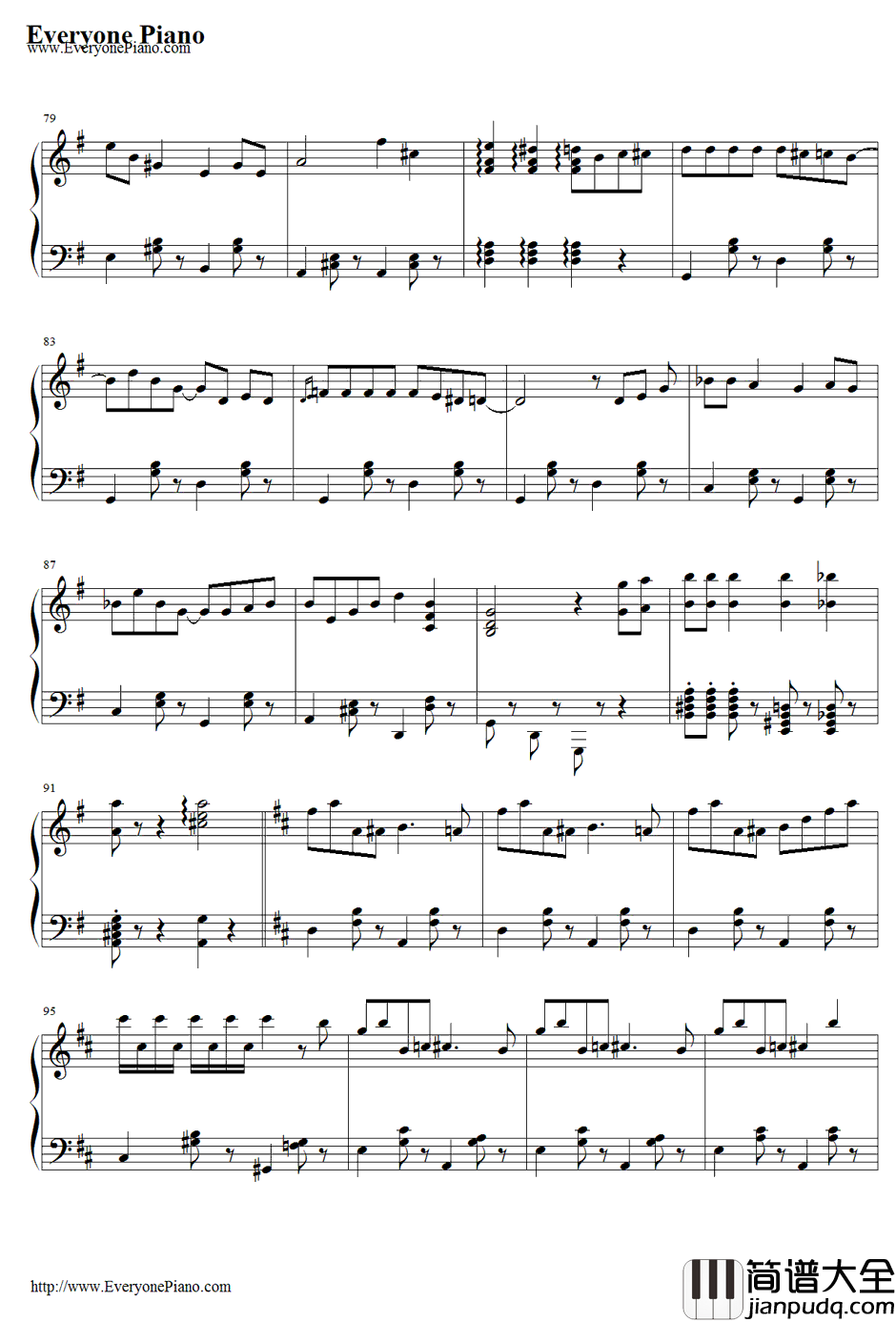 ちびうさ钢琴谱_有泽孝纪_Chibiusa_美少女战士