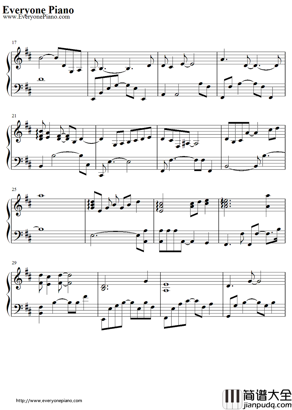 面影钢琴谱_柿岛伸次_机动战士高达SEEDDESTINYOST