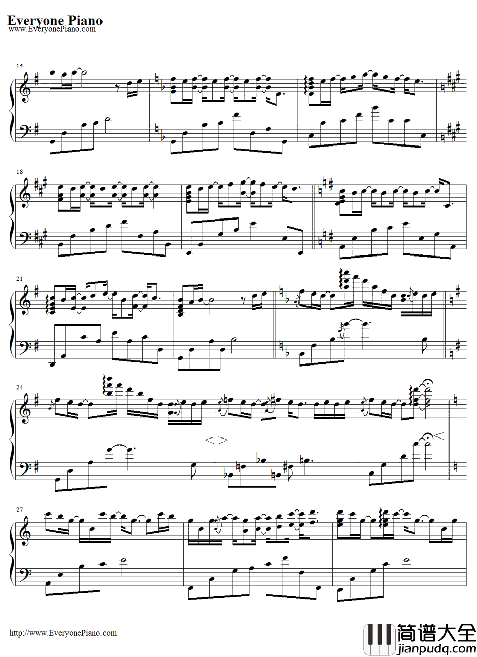 Till_I_Find_You钢琴谱_Yiruma