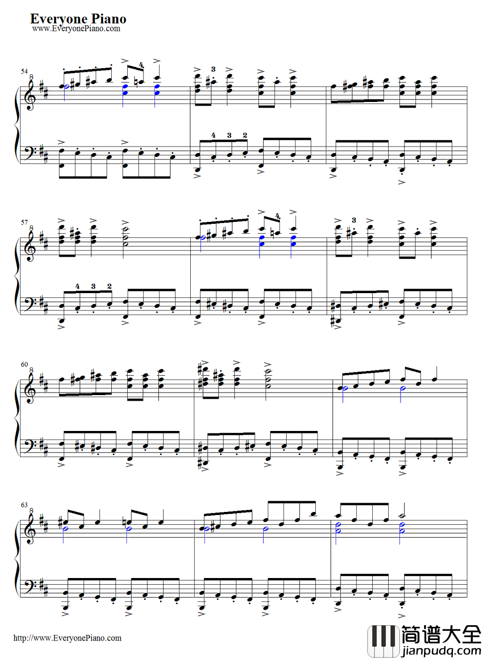 In_the_Hall_of_the_Mountain_King钢琴谱_EdvardGrieg_培尔•金特