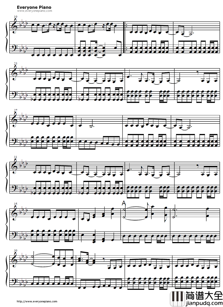 Ready_Steady_Go钢琴谱_彩虹乐队（L'Arc_en_Ciel）_钢之炼金术师OP2