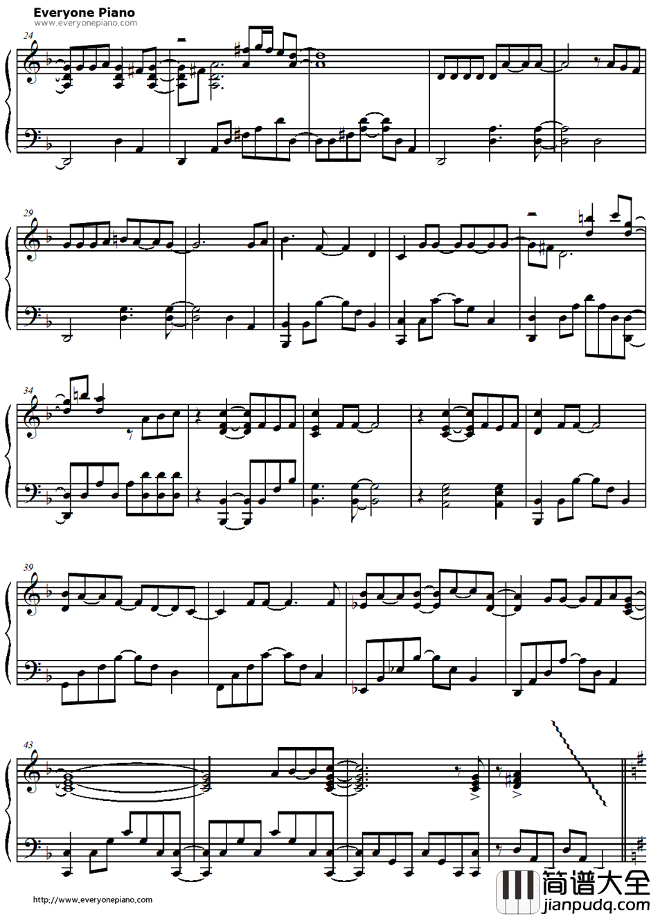 片翼のイカロス钢琴谱_榊原ゆい_H2O～FOOTPRINTSINTHESAND～OP