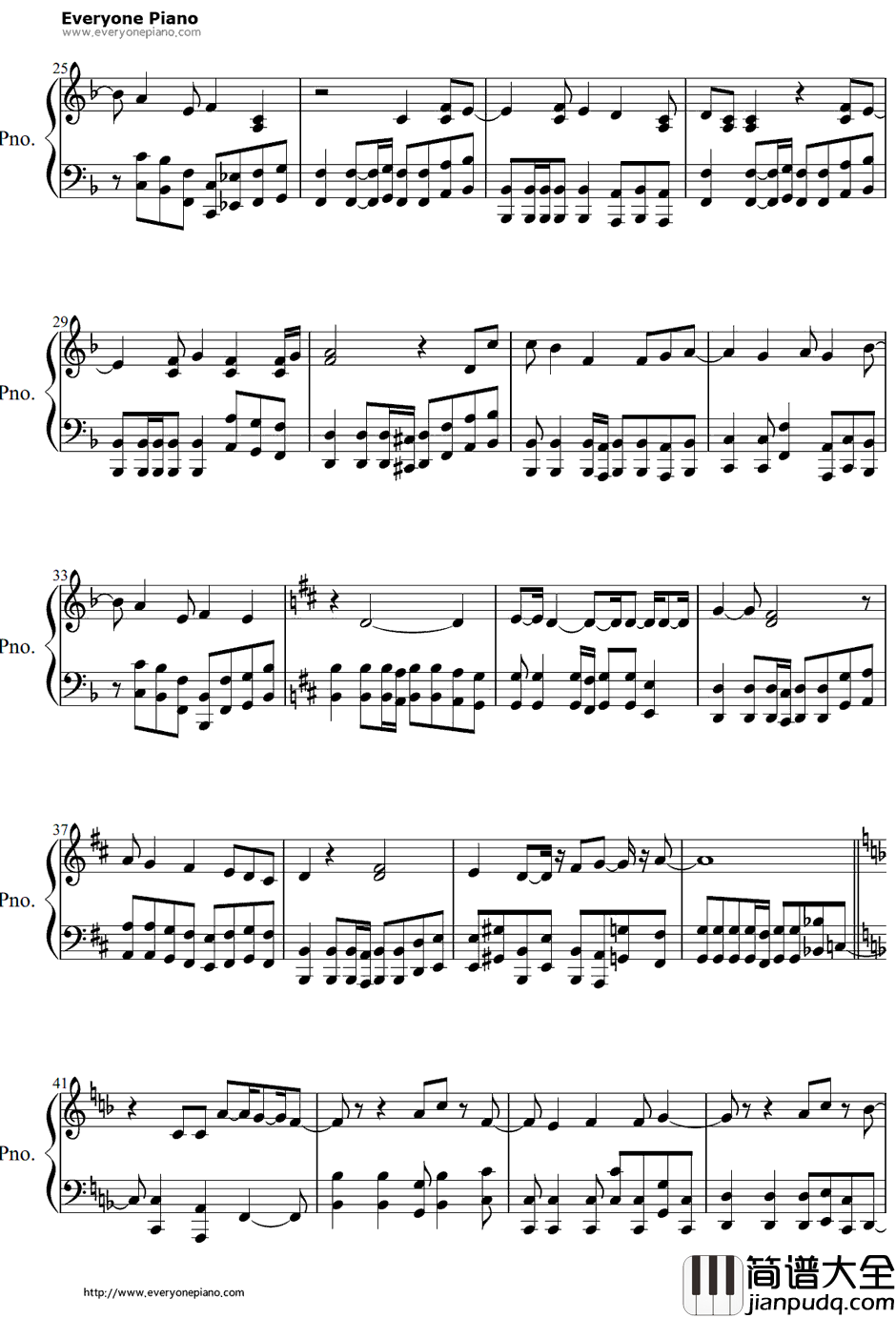 ハヤテのごとく!钢琴谱_KOTOKO_旋风管家!OP1