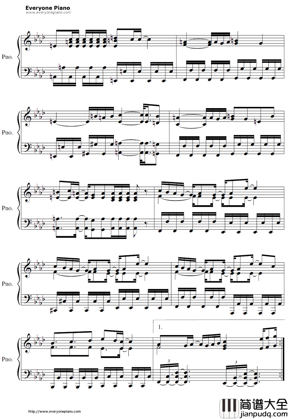 Trip钢琴谱_LarvalStagePlanning_innocentofD__恶魔高校D×DOP