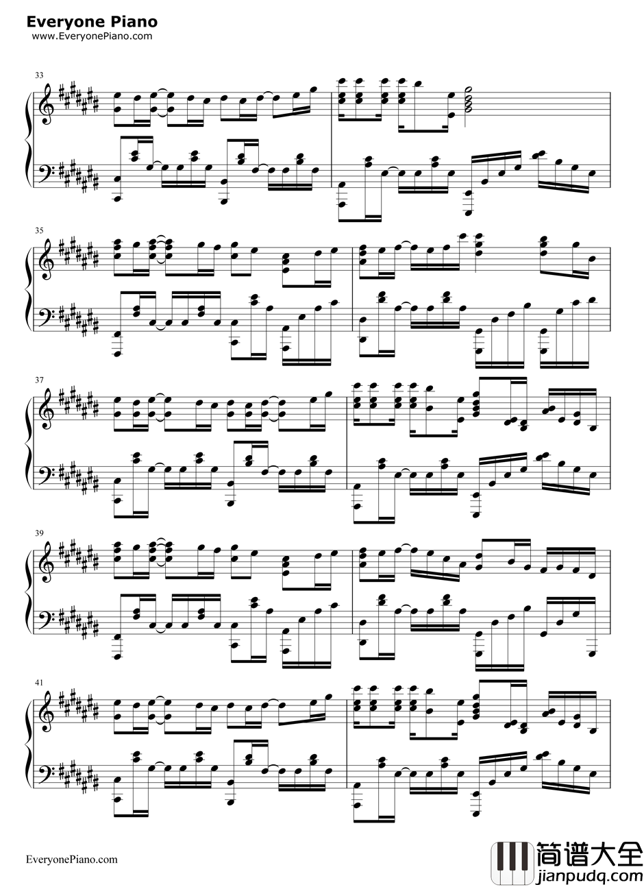 Stay_Forever钢琴谱_未知