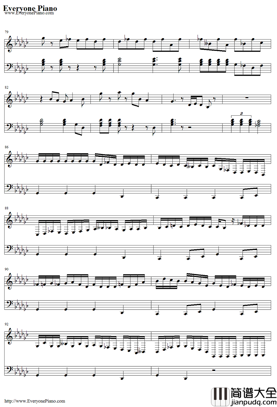 Cold_One钢琴谱_EricChurch