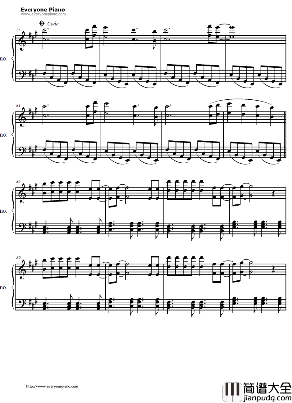 爱·おぼえていますか钢琴谱_饭岛真理_超时空要塞可曾记得爱主题曲