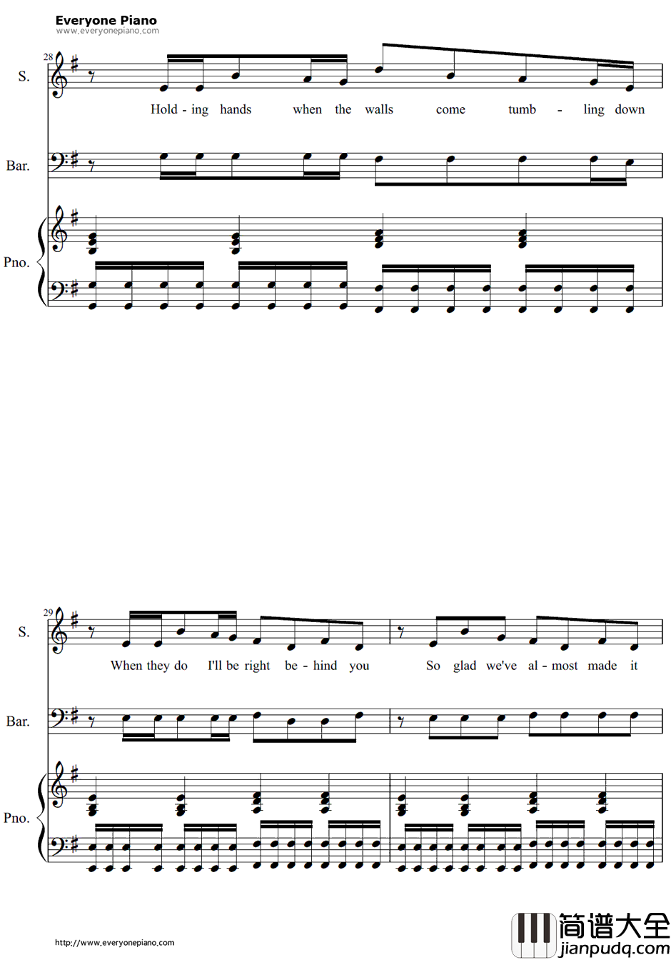 Every_body_Wants_to_Rulethe_World钢琴谱_TearsforFears