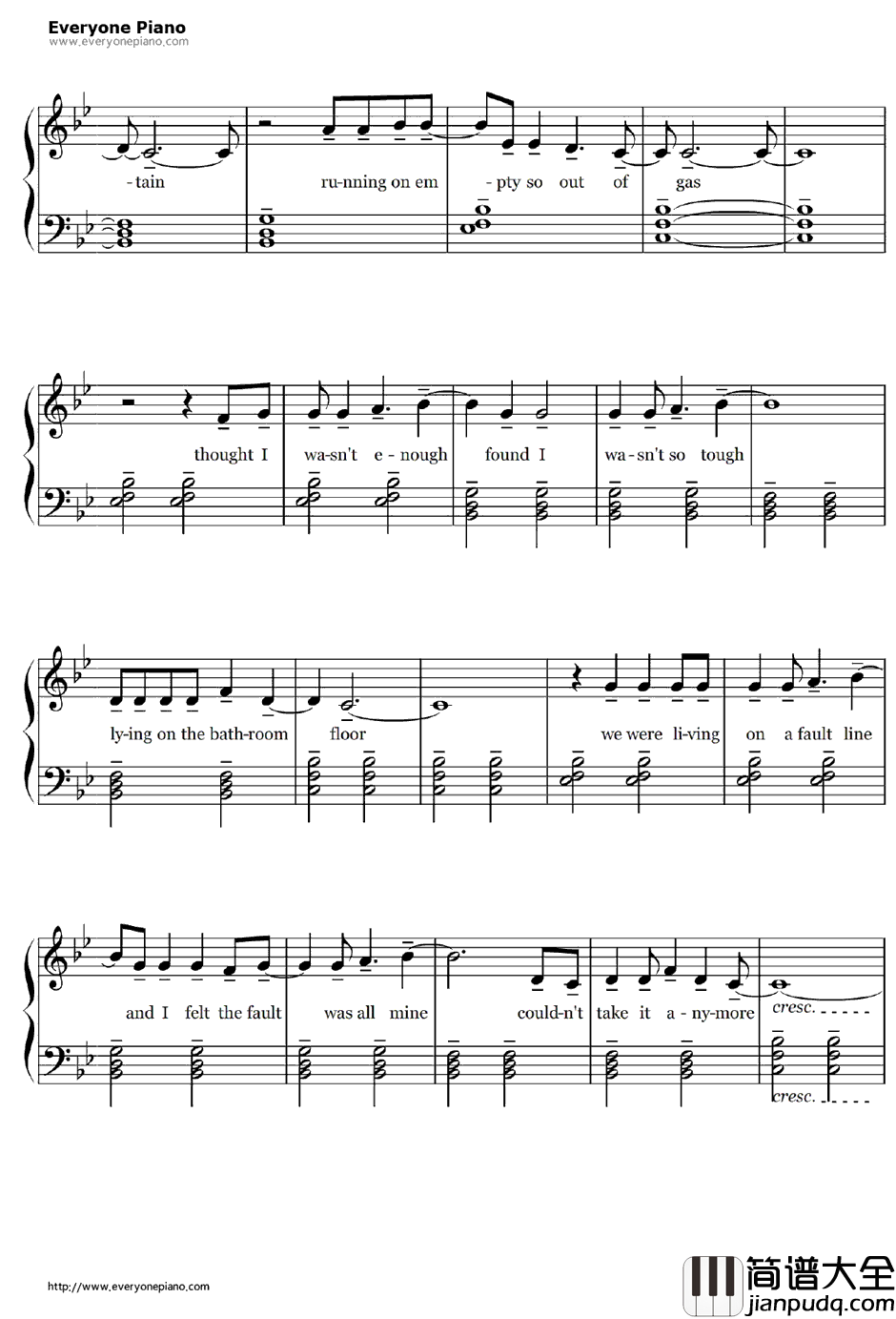 By_the_Grace_of_God钢琴谱_KatyPerry