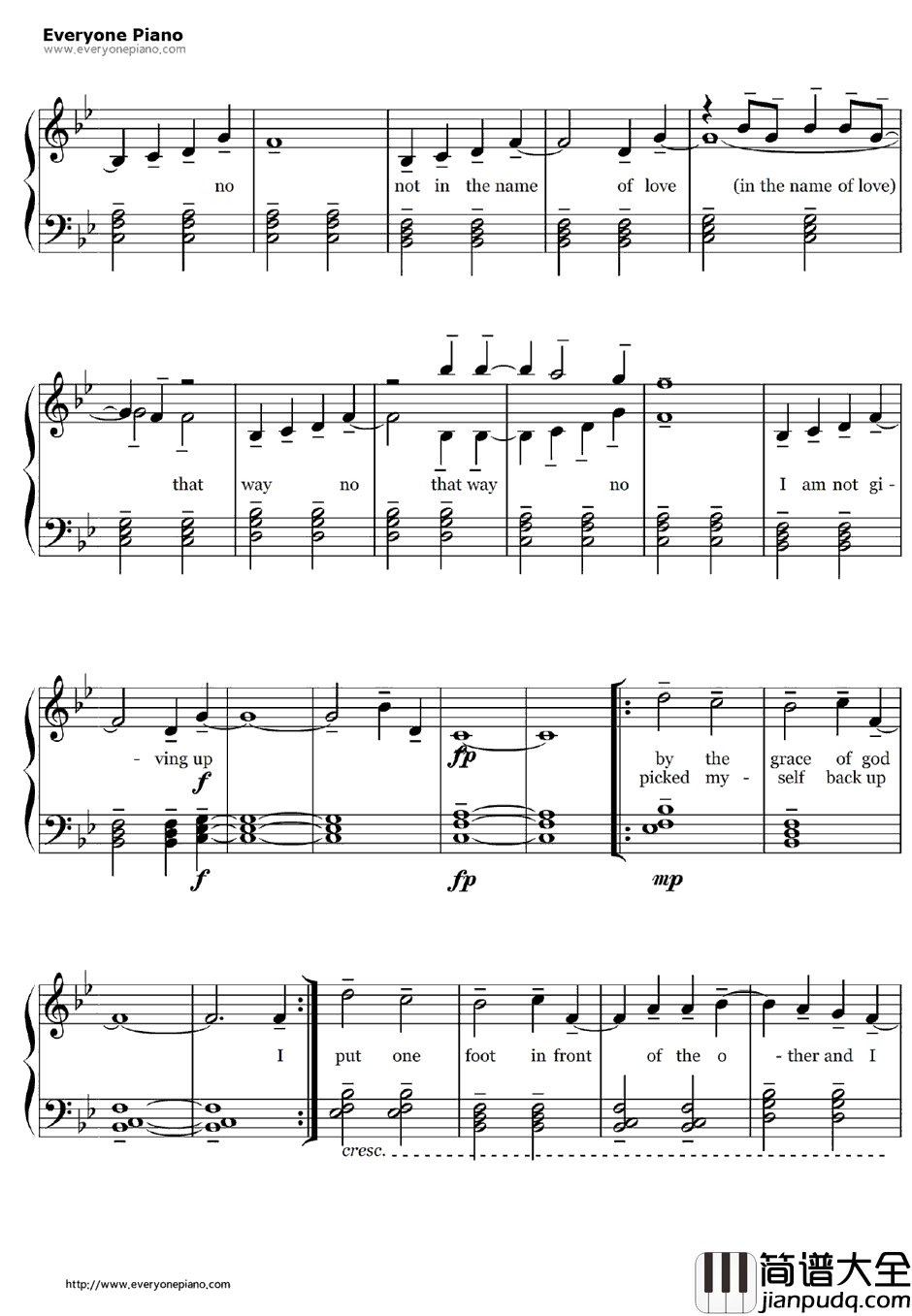 By_the_Grace_of_God钢琴谱_KatyPerry