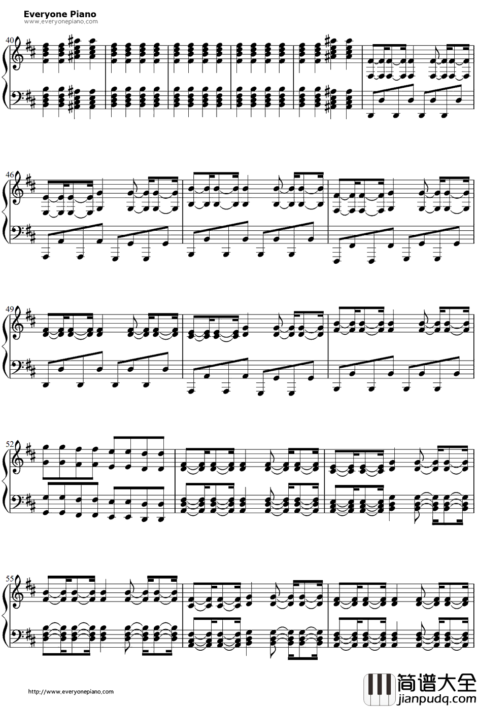 Starships伴奏钢琴谱_NickiMinaj