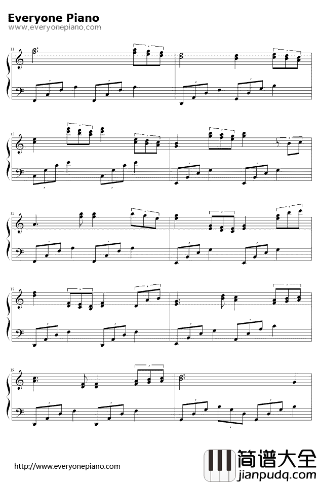 新不了情钢琴谱_鲍比达