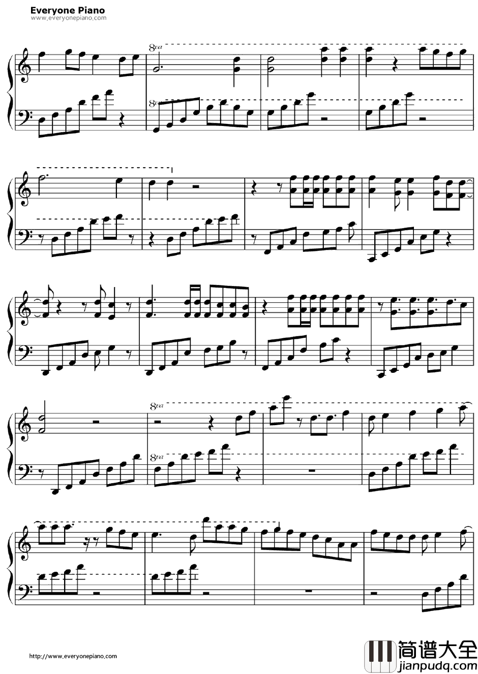 Another_Brick_in_the_Wall钢琴谱_PinkFloyd